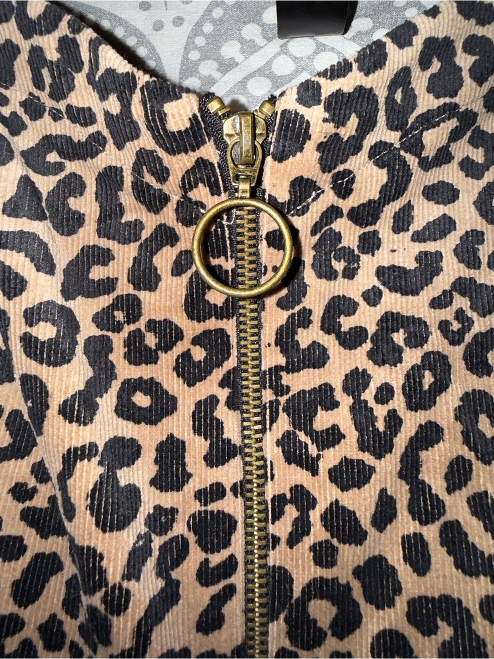 Leopard Print Cami dress - Brown - Picture 3 of 4